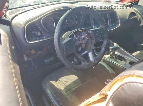 2C3CDZFJ7MH662508 2021 DODGE CHALLENGER Orange წინა პანელის ხედი