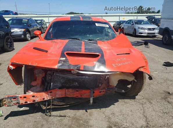 2C3CDZFJ7MH662508 2021 DODGE CHALLENGER Orange წინა ხედი