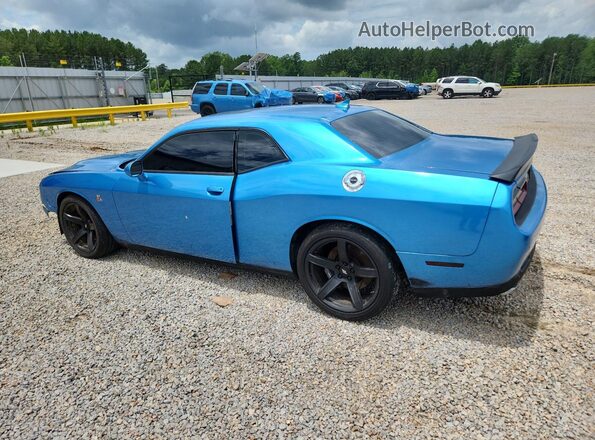 2C3CDZFJ8GH145657 2016 DODGE CHALLENGER Синий Задняя левая четверть
