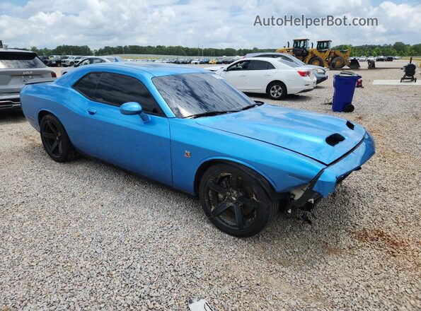 2C3CDZFJ8GH145657 2016 DODGE CHALLENGER Синий Передняя правая четверть