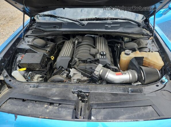 2C3CDZFJ8GH145657 2016 DODGE CHALLENGER Синий Вид задней части салона