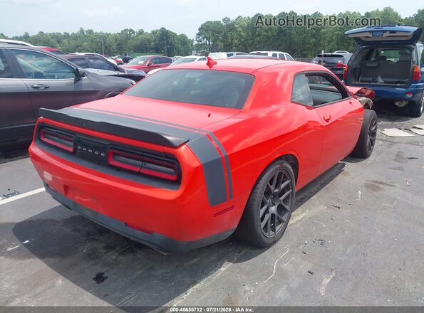 2C3CDZFJ8HH514647 2017 DODGE CHALLENGER Оранжевый Задняя правая четверть