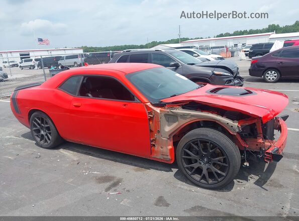 2C3CDZFJ8HH514647 2017 DODGE CHALLENGER Оранжевый Панорамный вид салона 360°