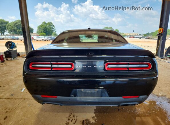 2C3CDZFJ8KH506667 2019 DODGE CHALLENGER Black Вид ззаду