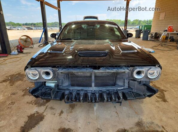 2C3CDZFJ8KH506667 2019 DODGE CHALLENGER Black Вид спереду
