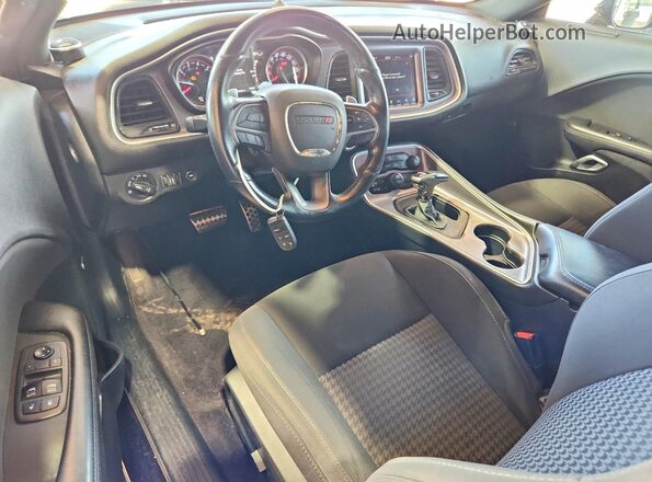 2C3CDZFJ8KH506667 2019 DODGE CHALLENGER Black Вид панелі приладів