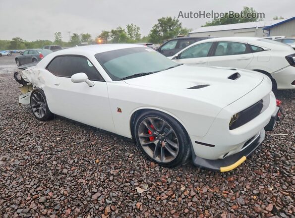 2C3CDZFJ8LH181178 2020 DODGE CHALLENGER White Przód prawy