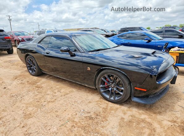 2C3CDZFJ8LH235918 2020 DODGE CHALLENGER Black Front right