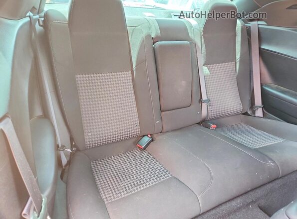 2C3CDZFJ8LH235918 2020 DODGE CHALLENGER Black Rear seats view