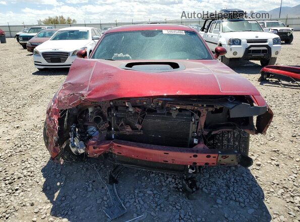 2C3CDZFJ8MH576771 2021 DODGE CHALLENGER Burgundy Front view