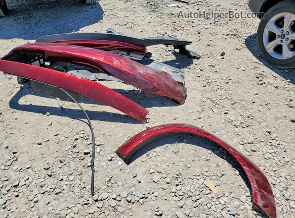 2C3CDZFJ8MH576771 2021 DODGE CHALLENGER Burgundy Engine compartment view