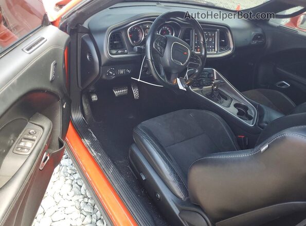 2C3CDZFJ8MH637939 2021 DODGE CHALLENGER Orange Вид панелі приладів
