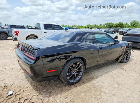 2C3CDZFJ8NH108699 2022 DODGE CHALLENGER Black უკანა მარჯვენა
