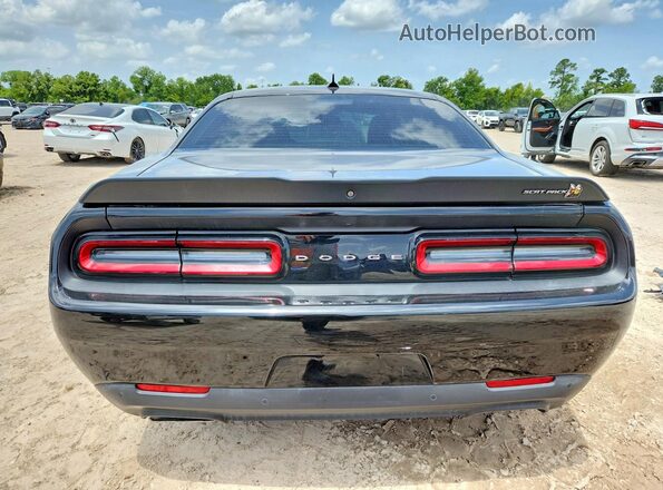 2C3CDZFJ8NH108699 2022 DODGE CHALLENGER Black უკანა ხედი