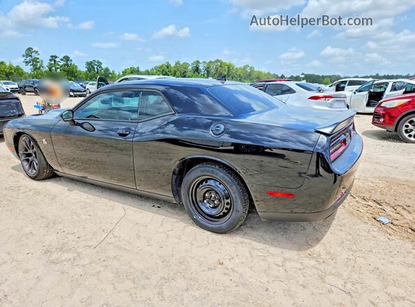 2C3CDZFJ8NH108699 2022 DODGE CHALLENGER Black უკანა მარცხენა