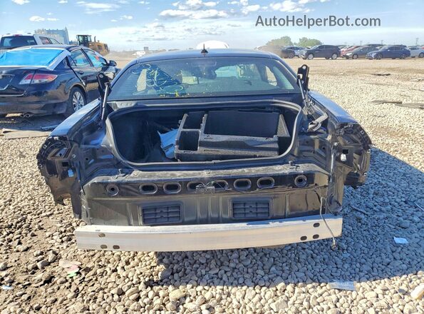 2C3CDZFJ8NH188344 2022 DODGE CHALLENGER Black უკანა ხედი