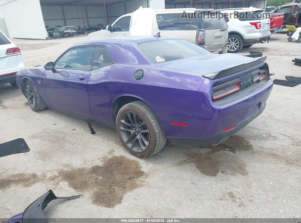 2C3CDZFJ8PH688958 2023 DODGE CHALLENGER Фиолетовый Задняя левая четверть