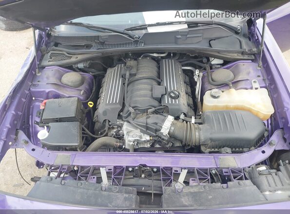 2C3CDZFJ8PH688958 2023 DODGE CHALLENGER Фиолетовый Вид сзади