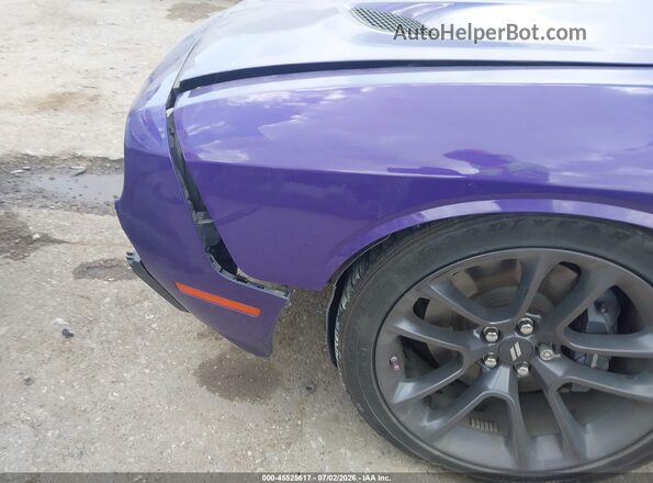 2C3CDZFJ8PH688958 2023 DODGE CHALLENGER Фиолетовый Вид спереди