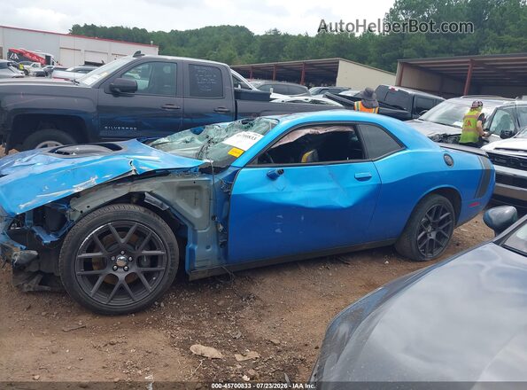 2C3CDZFJ9GH236257 2016 DODGE CHALLENGER Blue 