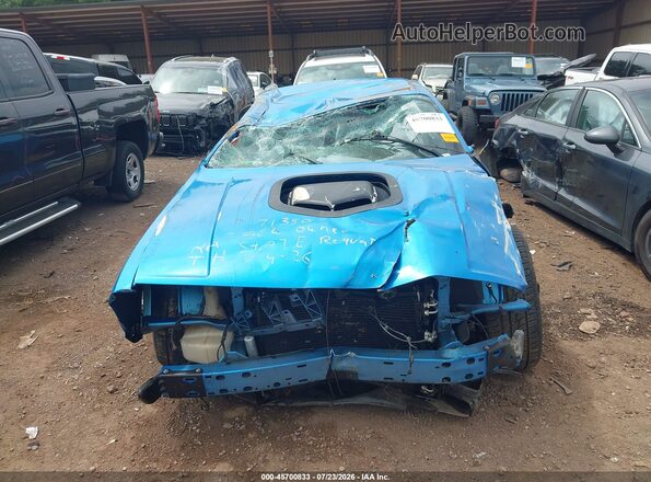 2C3CDZFJ9GH236257 2016 DODGE CHALLENGER Blue Вид задньої частини салону