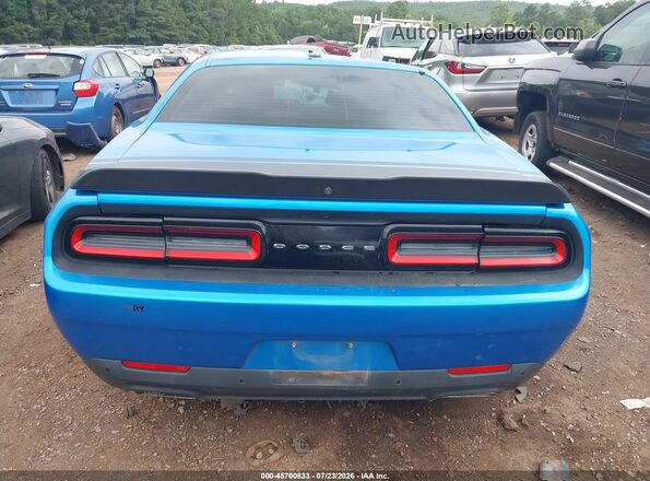 2C3CDZFJ9GH236257 2016 DODGE CHALLENGER Blue 