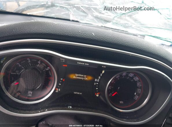 2C3CDZFJ9GH236257 2016 DODGE CHALLENGER Blue Вид задніх сидінь