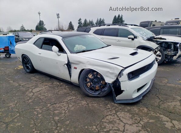 2C3CDZFJ9JH154634 2018 DODGE CHALLENGER White Առջևի աջ
