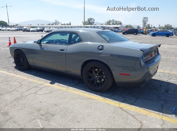 2C3CDZFJ9KH574816 2019 DODGE CHALLENGER Gray Rear left