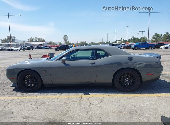 2C3CDZFJ9KH574816 2019 DODGE CHALLENGER Gray 