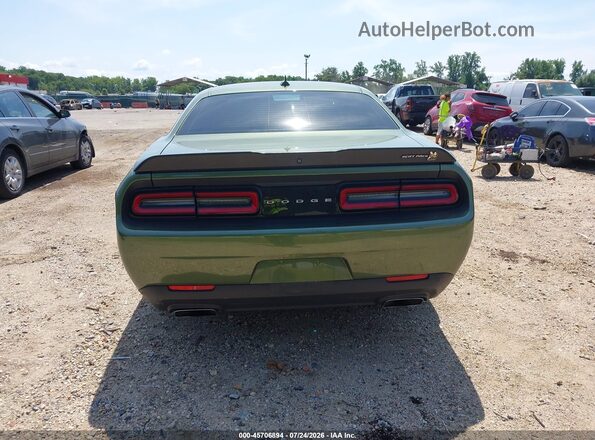 2C3CDZFJ9MH627582 2021 DODGE CHALLENGER Зеленый 