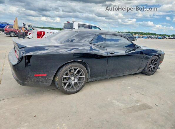2C3CDZFJXGH131422 2016 DODGE CHALLENGER Black Trasero derecho