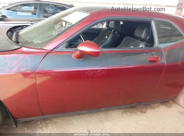 2C3CDZFJXLH159618 2020 DODGE CHALLENGER Maroon 
