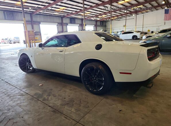 2C3CDZFJXLH198595 2020 DODGE CHALLENGER White Tył lewy
