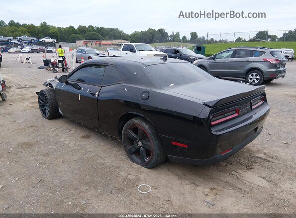 2C3CDZFJXNH156110 2022 DODGE CHALLENGER Черный Задняя левая четверть