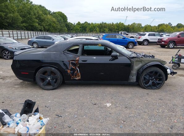 2C3CDZFJXNH156110 2022 DODGE CHALLENGER Черный Вид щитка приборов