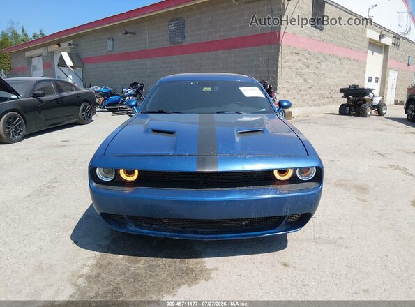2C3CDZGG0LH174759 2020 DODGE CHALLENGER Blue Սալոնի հետևի տեսք