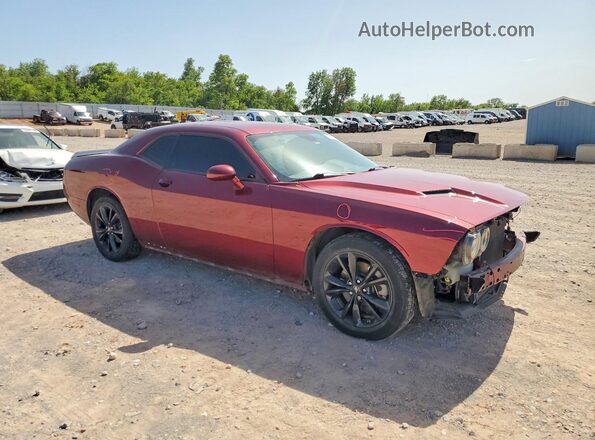2C3CDZGG0NH165515 2022 DODGE CHALLENGER Burgundy Delantero derecho