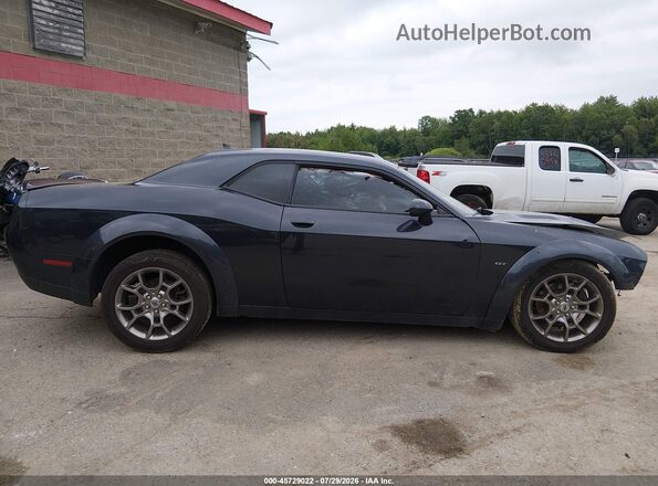 2C3CDZGG1HH605102 2017 DODGE CHALLENGER Black Widok wnętrza z tyłu