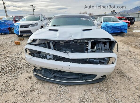 2C3CDZGG2JH184402 2018 DODGE CHALLENGER White Դիմացի տեսք