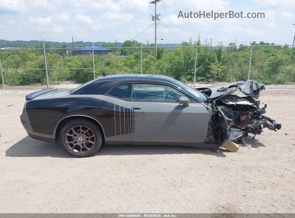 2C3CDZGG2JH209685 2018 DODGE CHALLENGER Gray Սալոնի 360 աստիճան տեսք