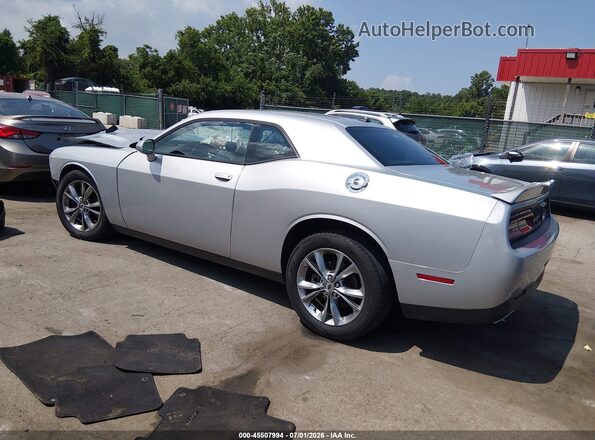 2C3CDZGG2MH547477 2021 DODGE CHALLENGER Silver Rear left