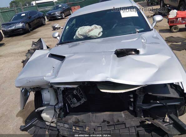 2C3CDZGG2MH547477 2021 DODGE CHALLENGER Silver Rear view