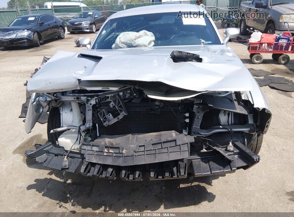 2C3CDZGG2MH547477 2021 DODGE CHALLENGER Silver Rear interior view