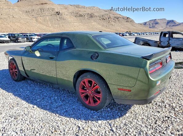 2C3CDZGG2NH182431 2022 DODGE CHALLENGER Green უკანა მარცხენა