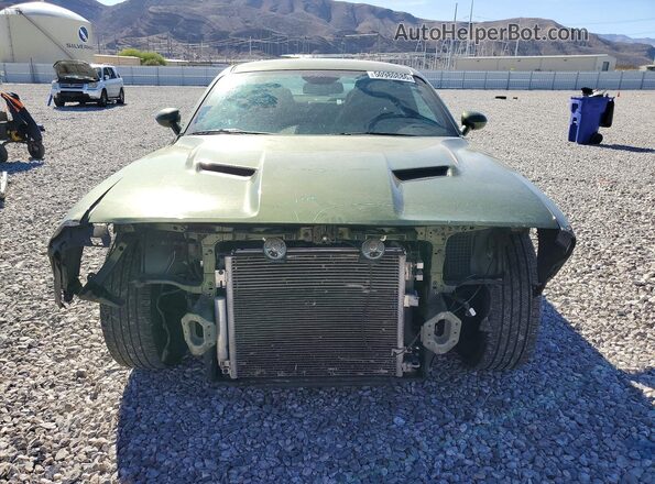2C3CDZGG2NH182431 2022 DODGE CHALLENGER Green წინა ხედი