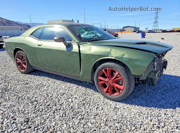 2C3CDZGG2NH182431 2022 DODGE CHALLENGER Green წინა მარჯვენა