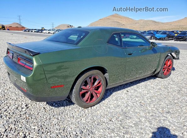 2C3CDZGG2NH182431 2022 DODGE CHALLENGER Green უკანა მარჯვენა