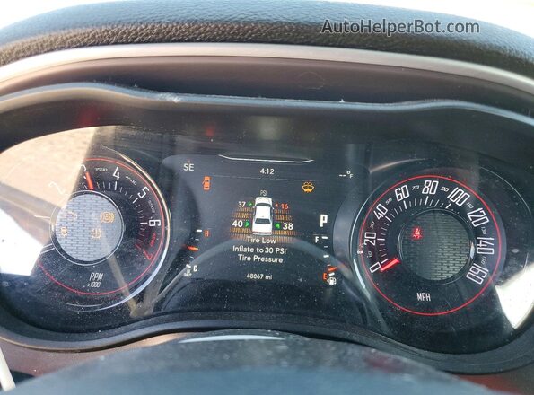 2C3CDZGG2NH182431 2022 DODGE CHALLENGER Green ხელსაწყოთა პანელის ხედი