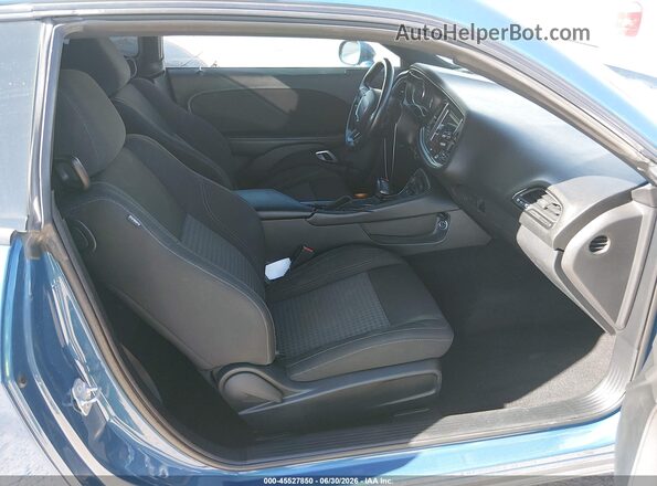 2C3CDZGG3MH543311 2021 DODGE CHALLENGER Blue წინა სალონის ხედი